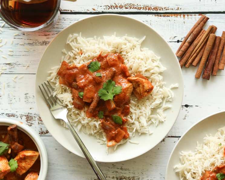 Chicken tikka korma top
